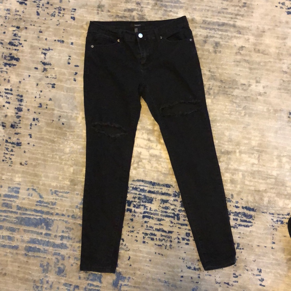 Black Denim Jeans